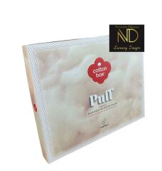 Cotton Box Puff Nakışlı Ranforce Çift Kişilik Nevresim Takımı Elio Bakır Siyah