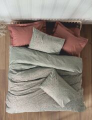 Cotton Box Petite Çift Kişilik Nevresim Takımı Mote Kiremit