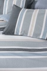 Cotton Box Line Nevresim Takımı Çift Kişilik Agahta Gri