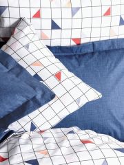 Cotton Box Minimal Çift Kişilik Nevresim Takımı Stew Mavi 8680108071670