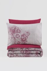 Cotton Box Dual Çift Kişilik Nevresim Takımı Vidal Bordo