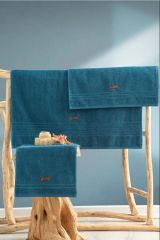 Cotton Box Welness Ocean Petrol Havlu Seti