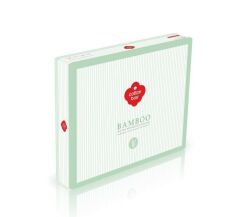 Cotton Box Çift Kişilik Bambu Saten Nevresim Takımı Bordo