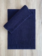 Cotton Box Jakarlı Paspas Seti Capa Lacivert 2li 50x70 8680108061992