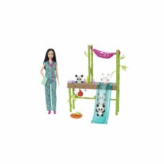 HKT77 Barbie Panda Bakımı Oyun Seti