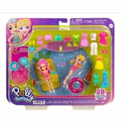 HNF51 Polly Pocket ve Arkadaşları Farklı Moda Aksesuarları Oyun Setleri