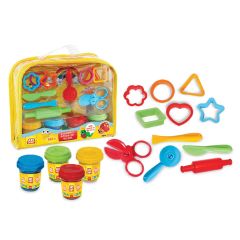 03293 Art Craft Geometrik Çantalı Hamur  Seti