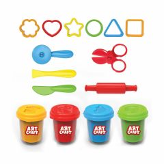 03293 Art Craft Geometrik Çantalı Hamur  Seti