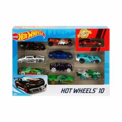 54886 Hot Wheels 10'lu Araba Seti - Karışık Asorti