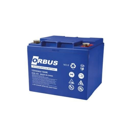 ORBUS 12V 42AH ENGELLİ ARAÇ AKÜSÜ