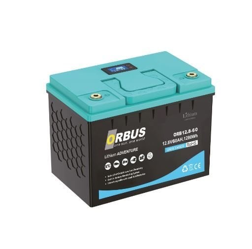 ORBUS 12.8V 60Ah Lityum Akü