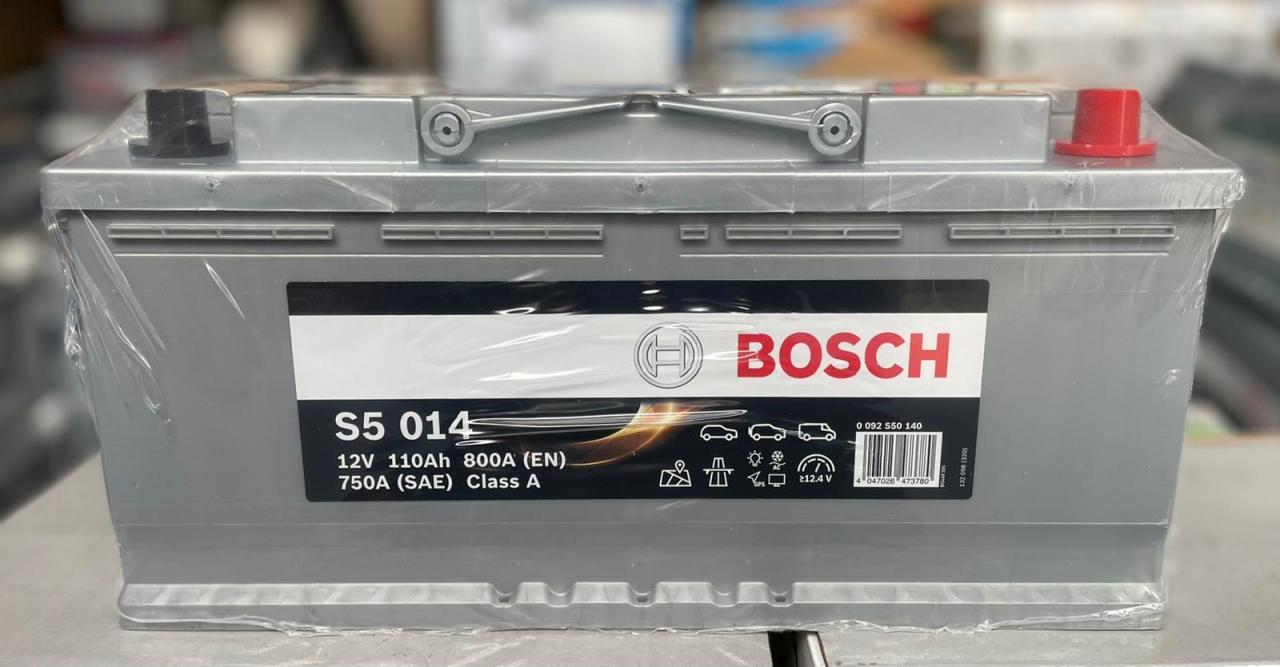 Bosch S5 A014 12 V 110 Ah 800A Akü