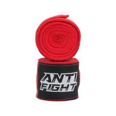 Anti Fight Kırmızı Boks Bandajı (3.5 Mt)