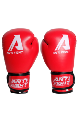 AntiFight Klasik Kırmızı Boks Eldiveni