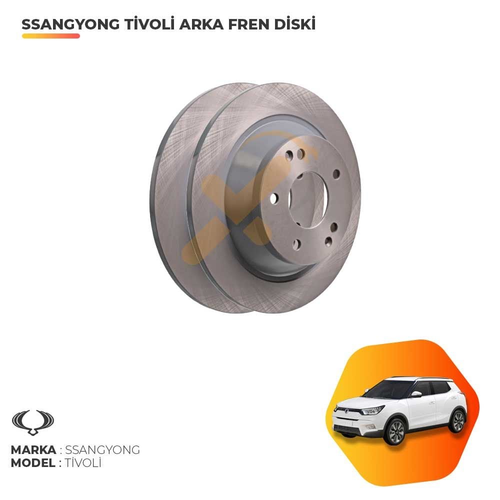 Ssangyong Tivoli Arka Fren Diski