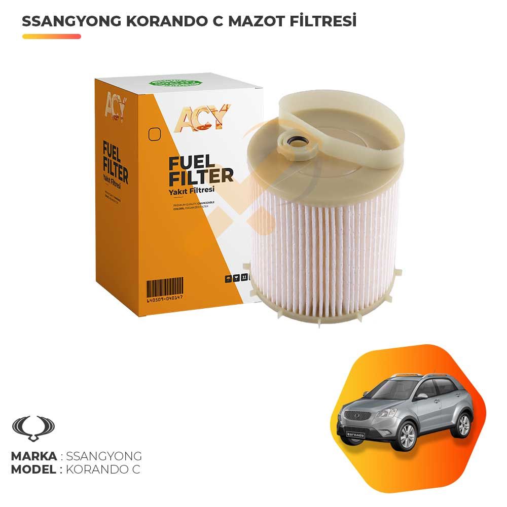 Ssangyong Korando C Mazot Filtresi