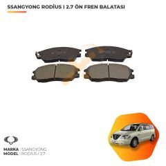 Ssangyong Rodius 2.7 XDI Ön Fren Balatası