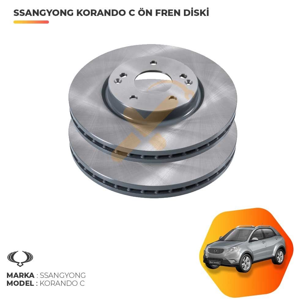 Ssangyong Korando C Ön Fren Diski