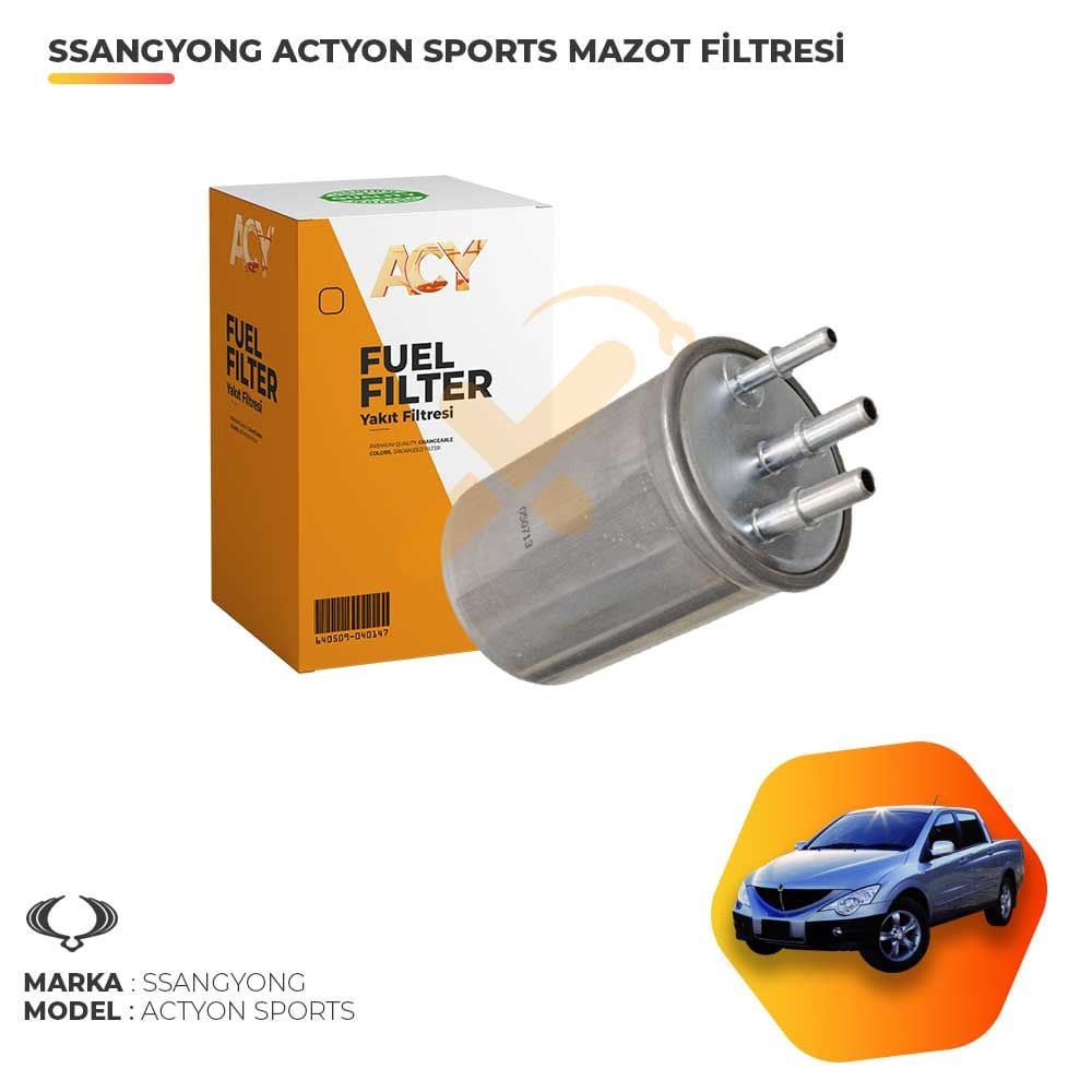 Ssangyong Actyon Sports Mazot Filtresi