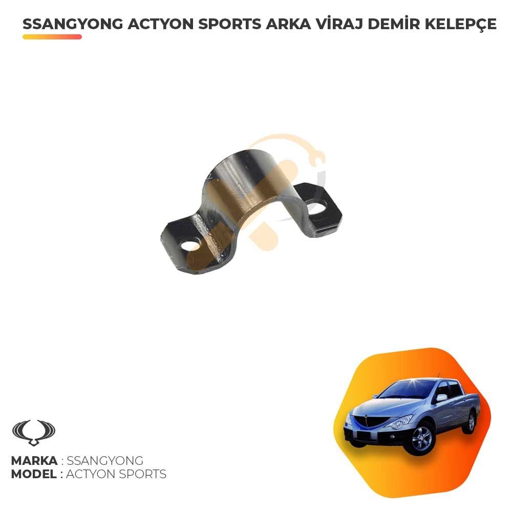 Ssangyong Actyon Sports Arka Viraj Demir Kelepçesi