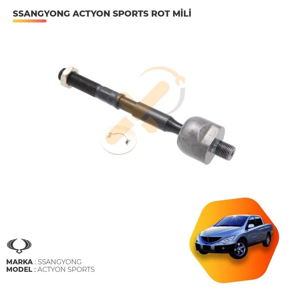 Ssangyong Actyon Sports Rot Mili - Rot Kolu