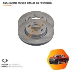 Ssangyong Musso Grand Ön Fren Diski