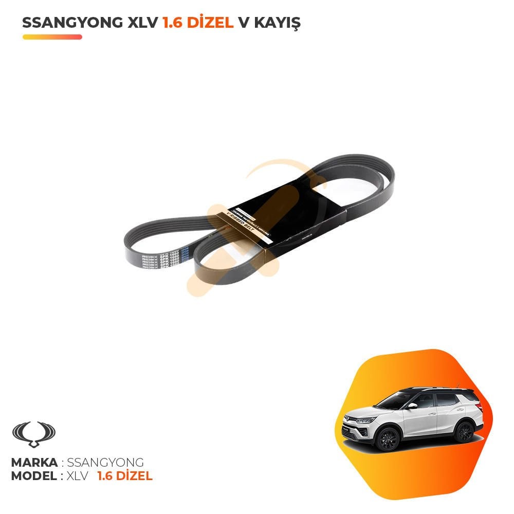 Ssangyong XLV 1.6 Dizel Kanallı V Kayışı