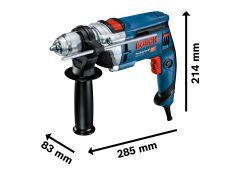 Bosch Professional GSB 16 RE 750 Watt  Darbeli Matkap