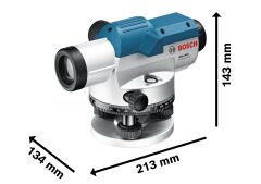 Bosch Professional GOL 26 D + GR 500 Mira + BT 160 Tripod Optik Nivelman