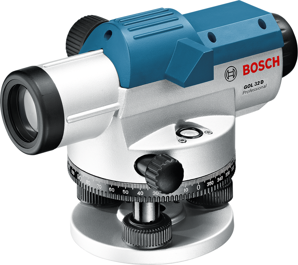 Bosch Professional GOL 32 D + GR 500 Mira + BT160 Tripod Optik Nivelman