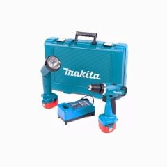 Makita 6271DWPLE Çift Akülü Vidalama+Fener 2x1.3Ah 12 Volt