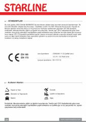 Starline G-025 Şeffaf ve Yeşil Orta Dereceli Darbelere Karşı Dirençli ve Buğulanmaz Kaynak Gözlüğü