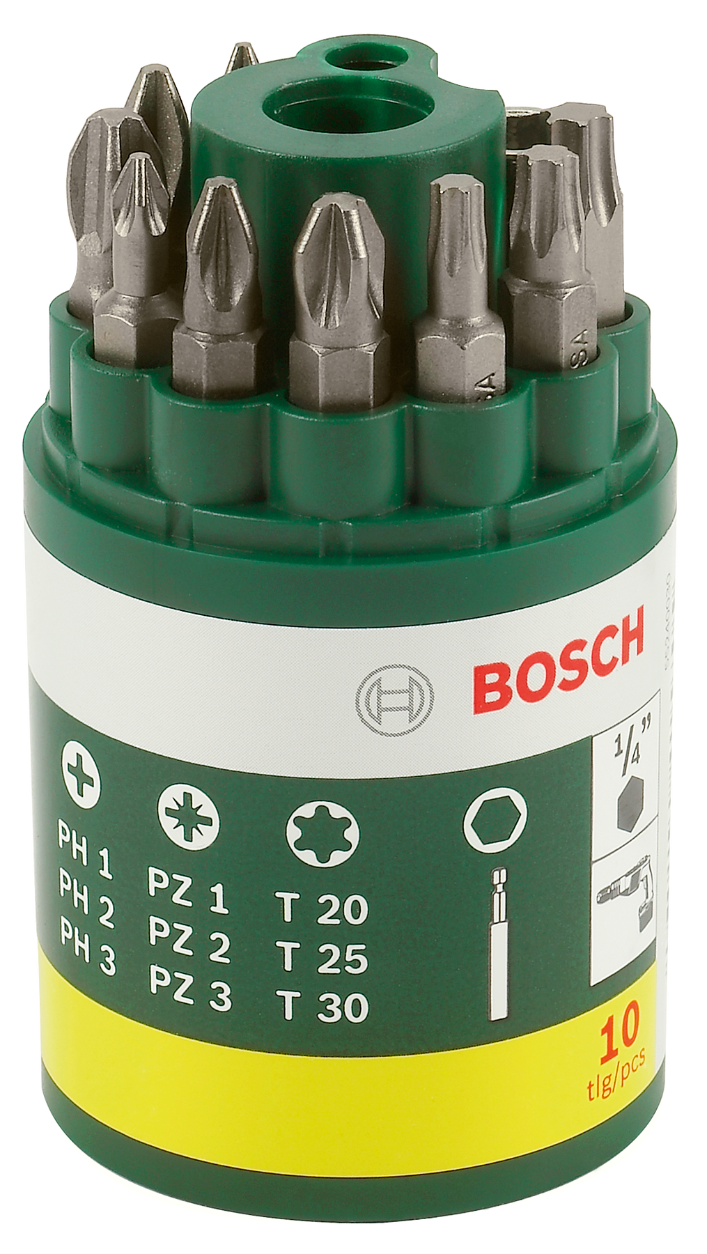 Bosch DIY 10 Parça Vidalama Ucu Seti