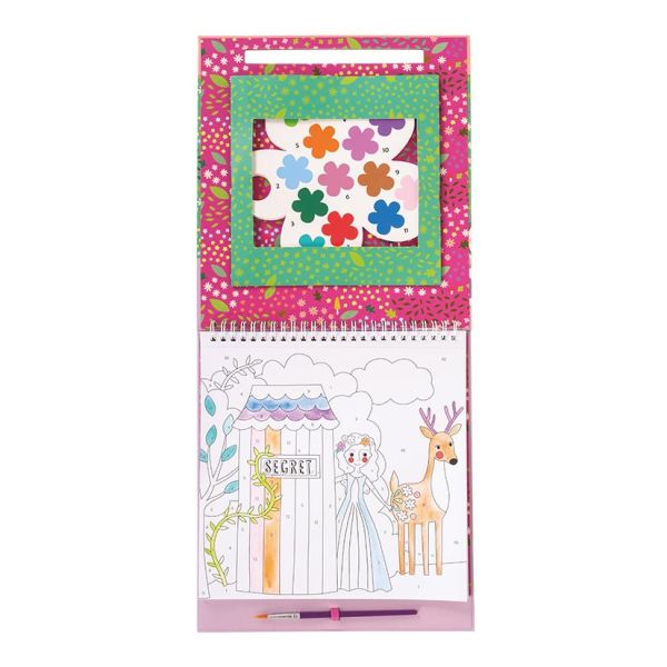Floss & Rock Sayılarla Sulu Boyama Kitabı / Fairy Tale