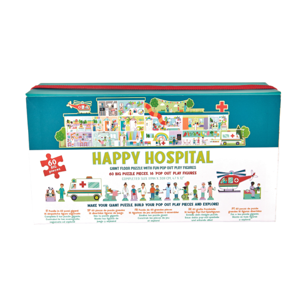 FLOSS & ROCK 60 Parça ''Happy Hospital'' Pop Out Yer Yap-bozu