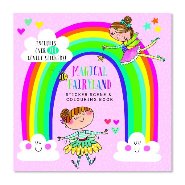RACHEL ELLEN Sticker Boyama Kitabı / Magical Fairyland