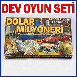 Eğlenceli Zeka Ve Masa Oyunu Dolar Milyoneri