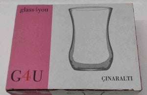 Çınaraltı Glass 4 You Cam Çay Bardağı