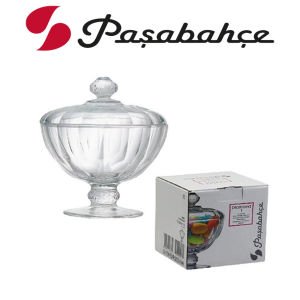 Paşabahçe 96571 Diamond Kapaklı Şekerlik Şık Kalieteli Cam Ürün Tasarım