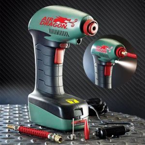 Air Dragon Taşınabilir 12 Volt Araç Hava Kompresörü Lastik Şişirme Tabancası,Hava Saatli Çok Amaçlı