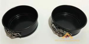 2li Set Kelepçeli Yuvarlak Teflon Kek Kalıbı