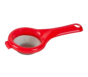 SC262 Suncook Süzgeci Metal Gövdesi Plastik Kolay Kullanım Star Çay Süzgeci Çok Renkli