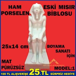 Boyama Sanatı İçin Porselen Eski Mısır Biblo