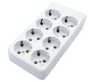 De-Pa Tse Belgeli 8lı Topraklı Grup Priz (3x1.5) 5 Metre Kablolu