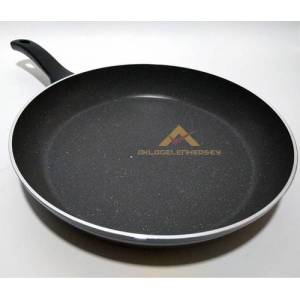 Ezme Alüminyum Granit Döküm Kızartma Tavası 26cm