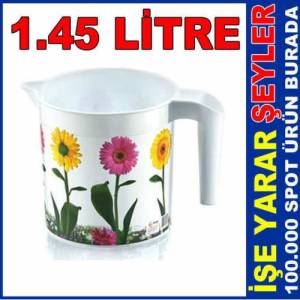 1.45 LİTRE DESENLİ LAVABO ve BANYO MAŞRAFASI