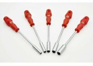 5 Adet Lokma Tornavida Seti Kırmızı