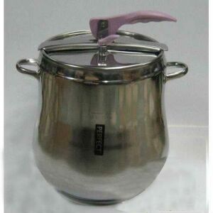 15 Litre Büyük Boy Paslanmaz Çelik Düdüklü Tencere