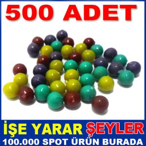 500 Adet Boncuk Atan Oyuncak Tabanca Boncuğu