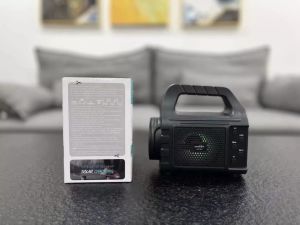 Led Solar Panelli&USB Şarjlı & TF Card Fenerli Radyo Wireless Speaker